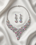 Stunning Silver Necklace Set