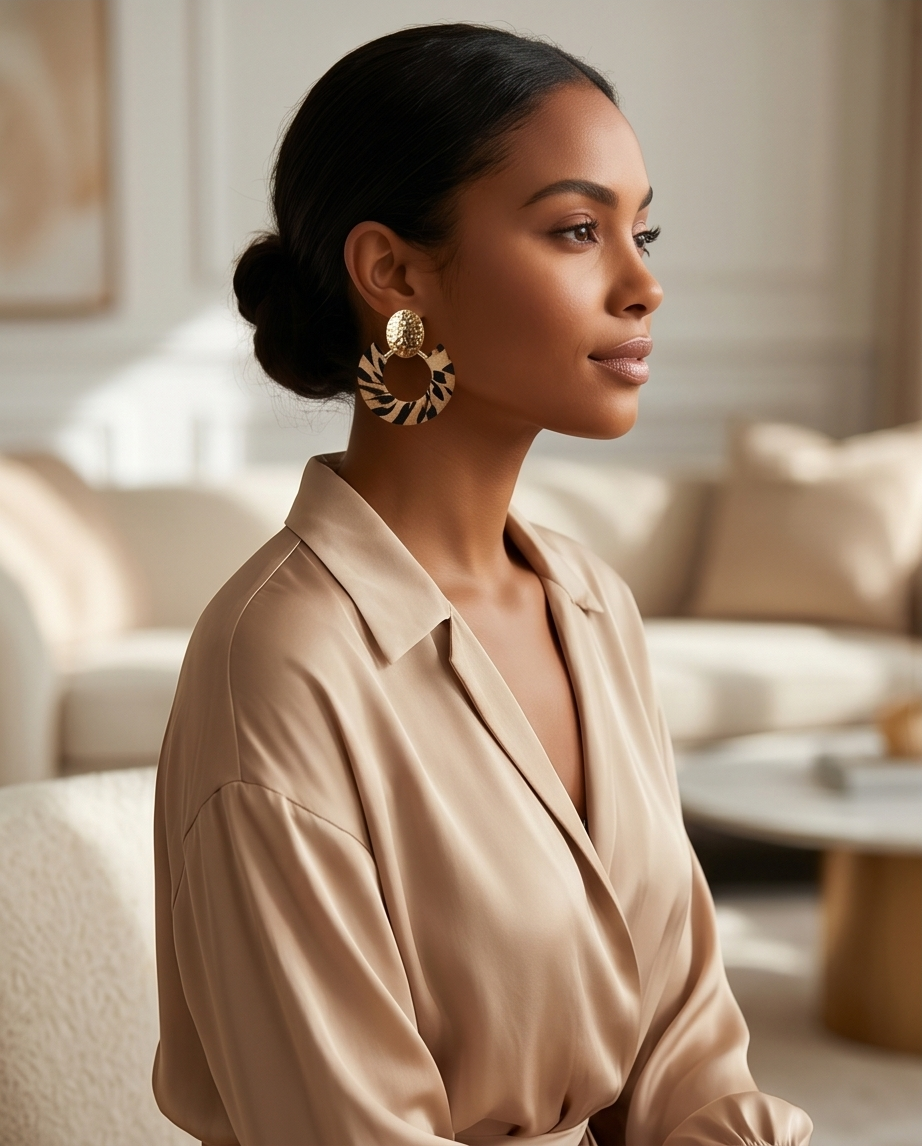 Gold Era Earrings