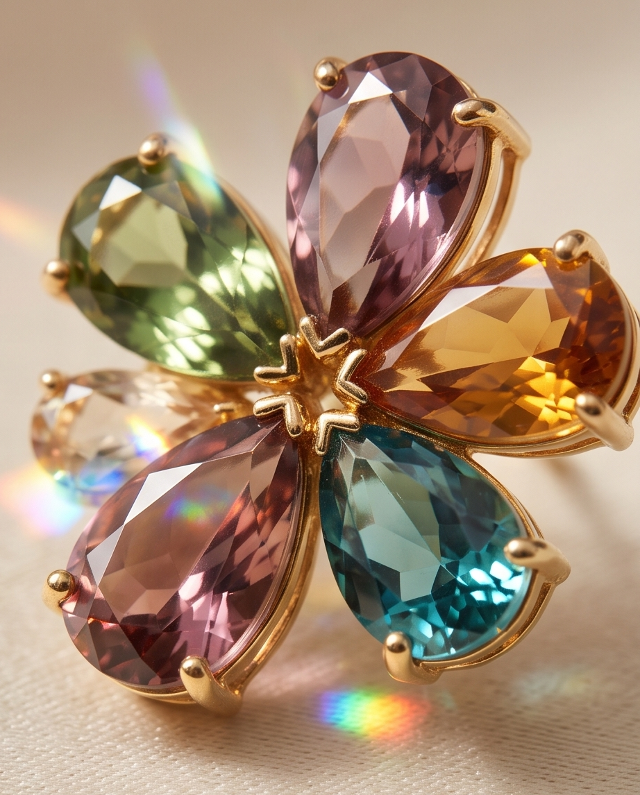 Colorful Spin Earrings
