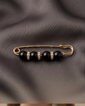 Black Diamond Brooch