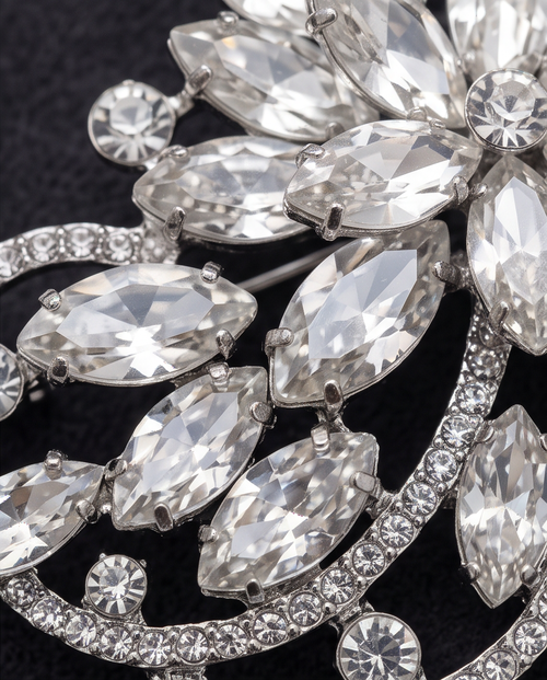 Encour Silver Brooch