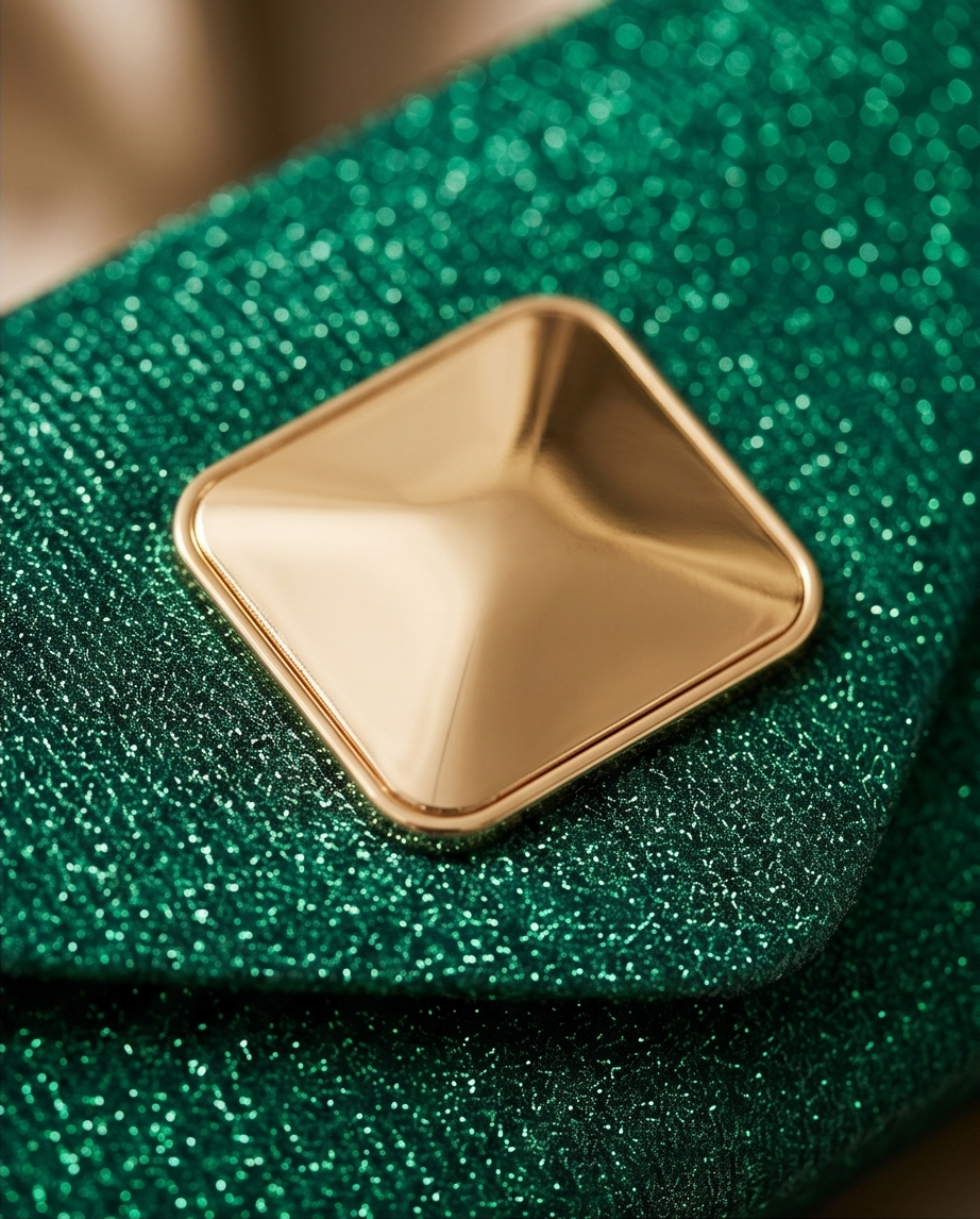Emerald Evening Clutch