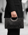Crystal Studded Evening Clutch