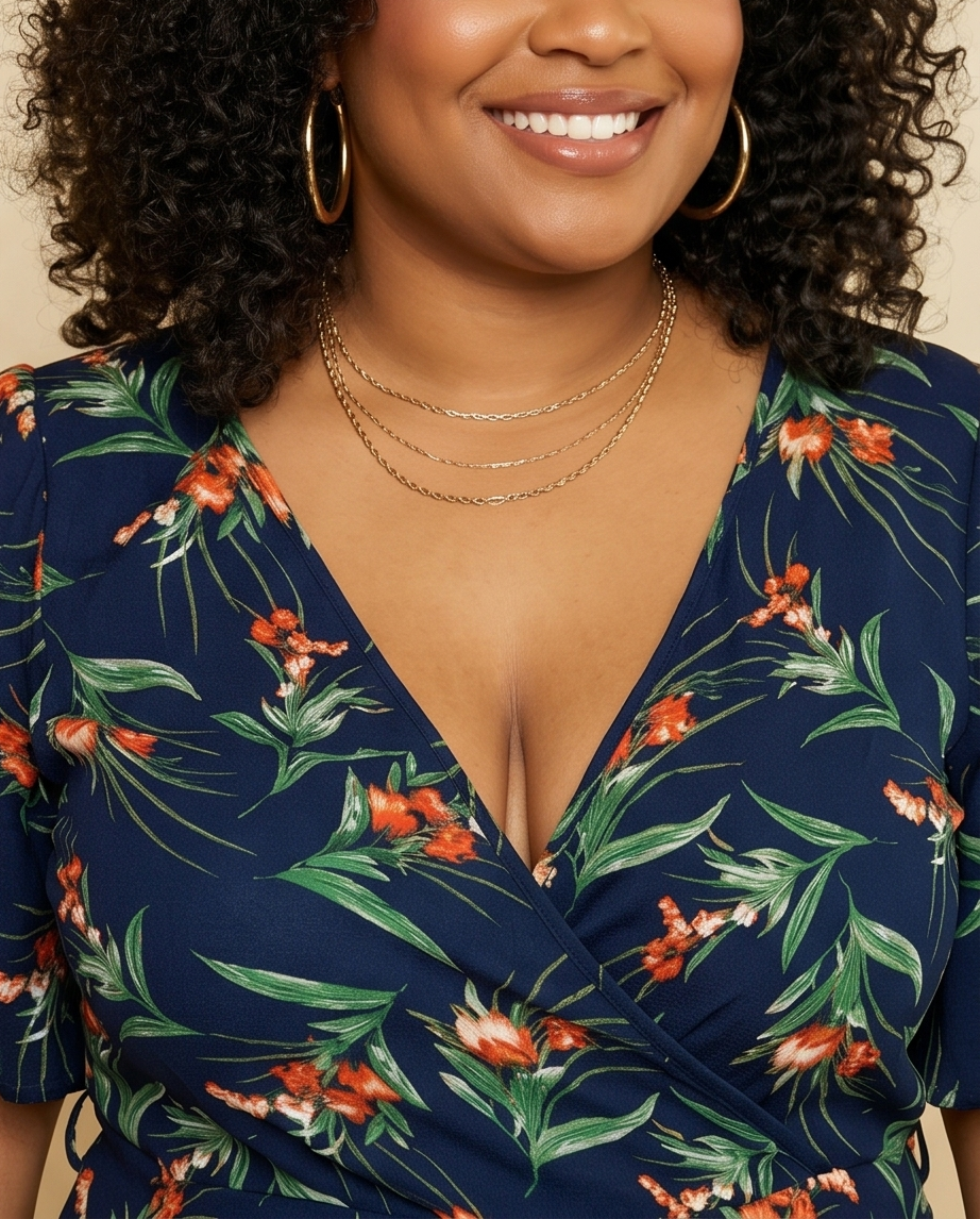Plus Size Black Floral Jumpsuit