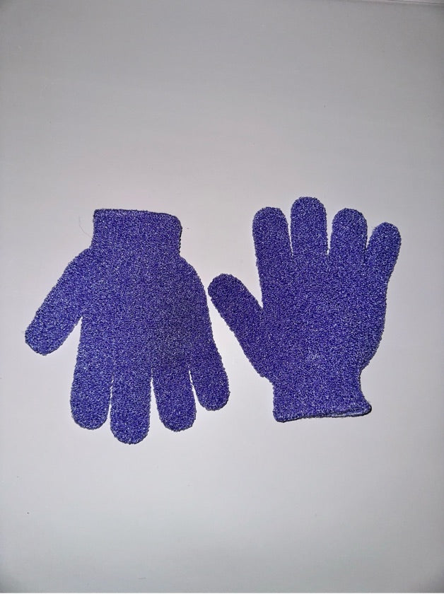Purple Exfoliating Gloves - 1644