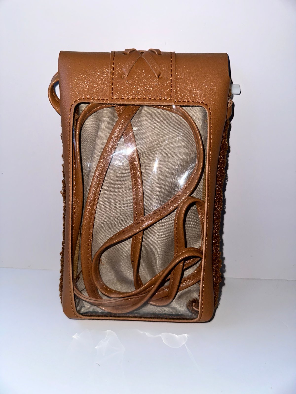 Leather Fringe Sling Bag - 1128