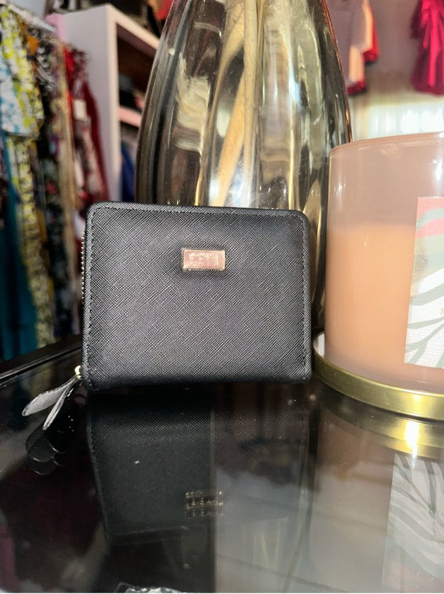 Black Mini Wallet - 1538
