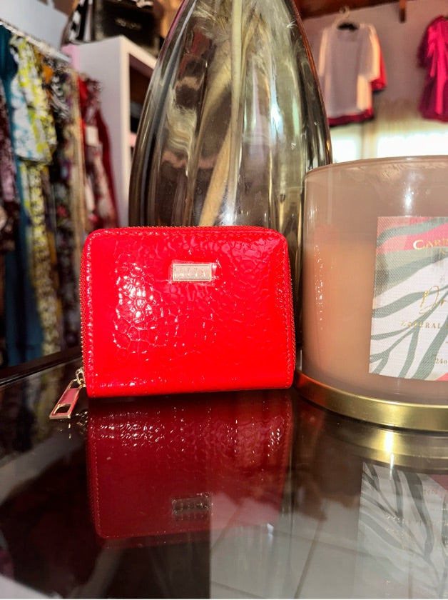 Red Mini Wallet - 1539