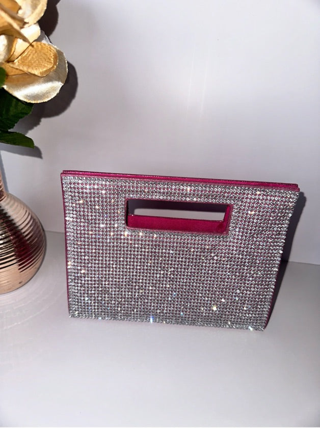 Crystal-Encrusted Clutch Bag - M486006