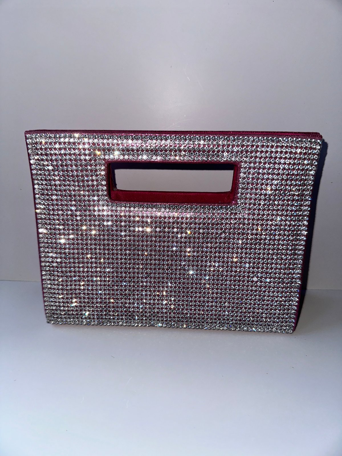 Crystal-Encrusted Clutch Bag - M486006