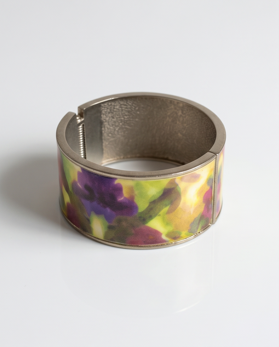 Multi Color Snap On Bracelet