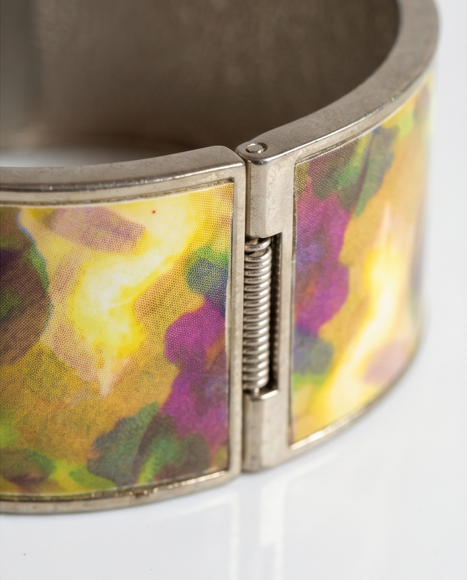 Multi Color Snap On Bracelet